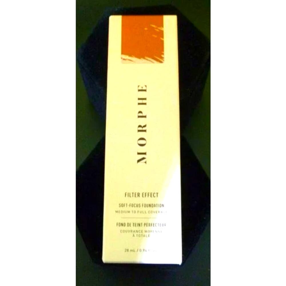NEW Morphe Filter Effect Soft-Focus Foundation Tan 23 Medium‎ to Full Coverage!